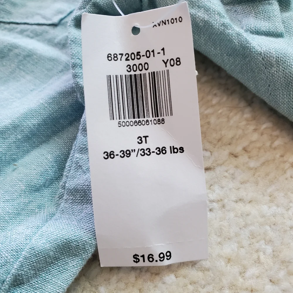 Old navy toddler‎ button down shirt 3T